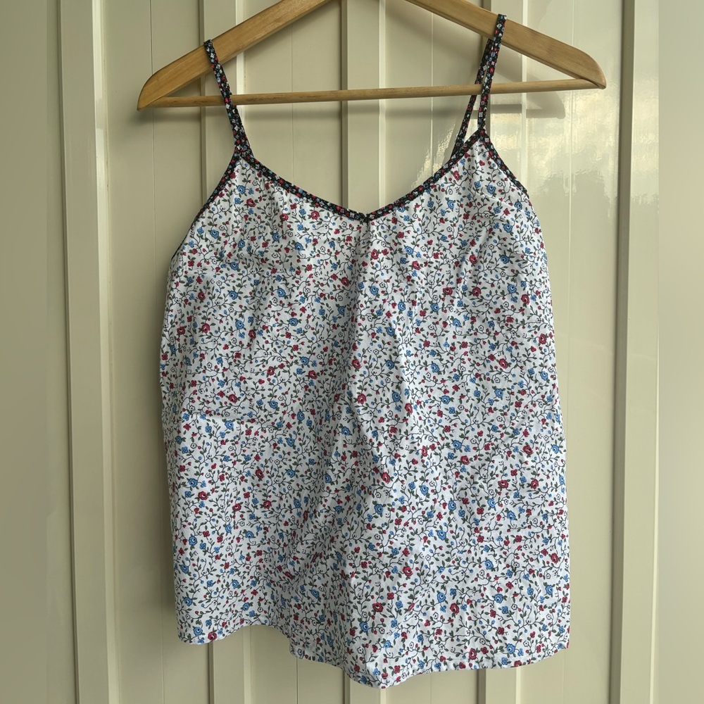 Floral Baby Doll Cami 🌸🪻🌺🌿🌱🍃